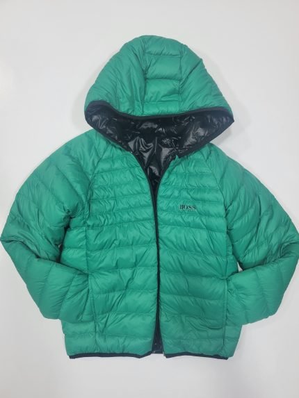 Quispo Reversível Preto/Verde