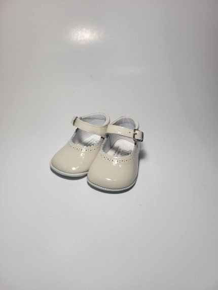 Sapato Clássico Charol Beach Napa Bege III