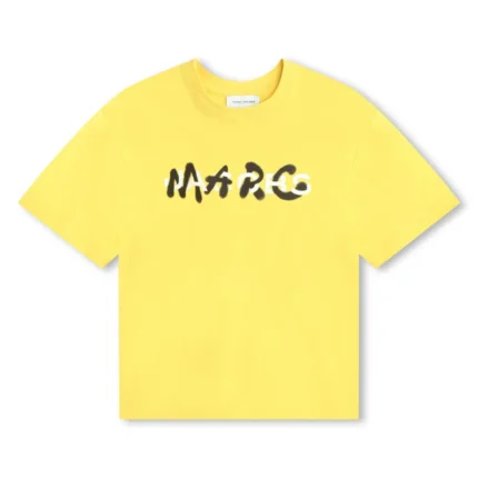 T-Shirt Gold Yellow Grafitti
