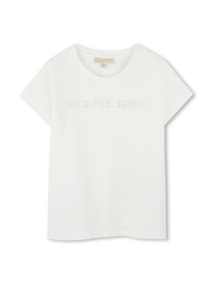 T-Shirt Off-White Subtle Golden
