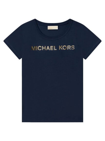 T-Shirt Azul-Marinho Golden Letter