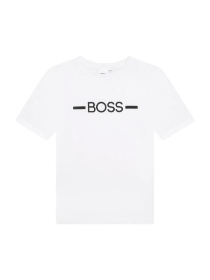 T-Shirt Branca Enclosured BOSS