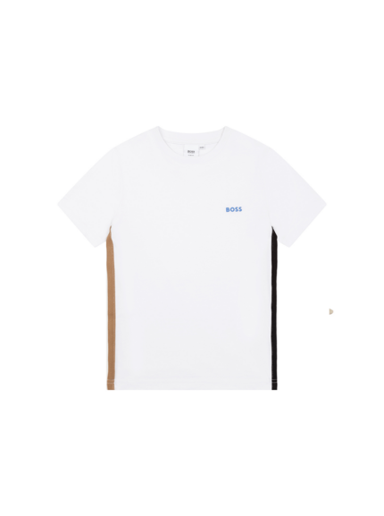 T-Shirt Branca Stripes