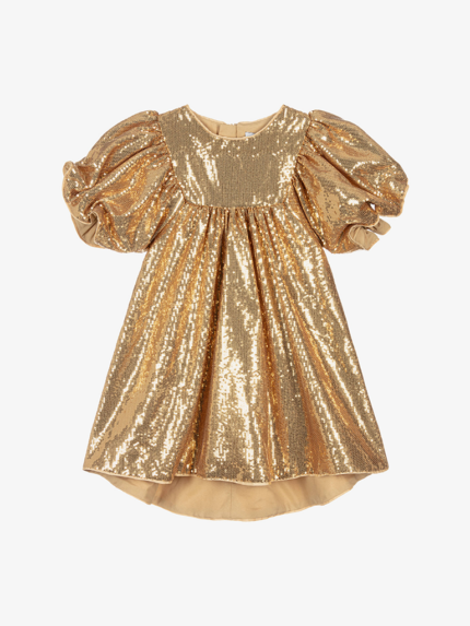 Vestido Wavem New Gold