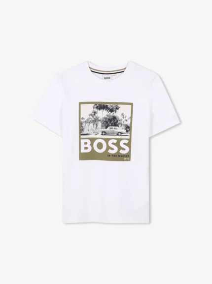 T-Shirt Dark Green Palm Tree